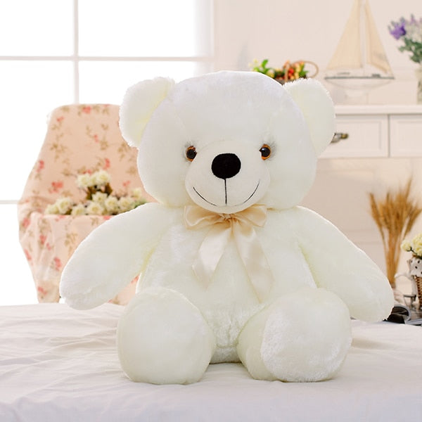 Creative Light Up LED Teddy Bear Stuffed Animals Plush