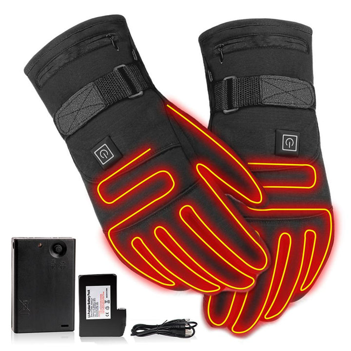 Heated Motorcycle Gloves Waterproof and Moto Touch Screen