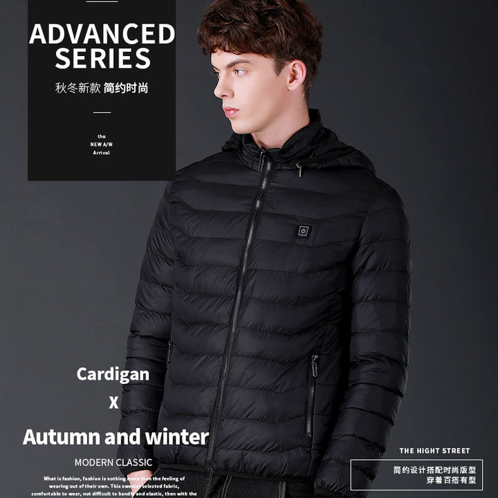 High Quality Heated {Jacket or Vest} Down Cotton Mens Women