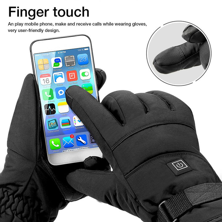 Heated Motorcycle Gloves Waterproof and Moto Touch Screen