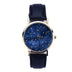 Ladies Casual Sky Stars Night Pattern Wristwatch