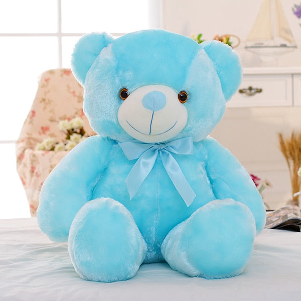 Creative Light Up LED Teddy Bear Stuffed Animals Plush