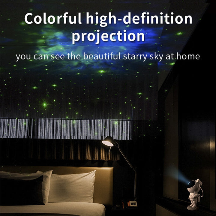 Galaxy Projector Lamp Starry Sky Night Home Décor Astronaut