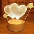 Romantic 3D LED Illusion Lamp