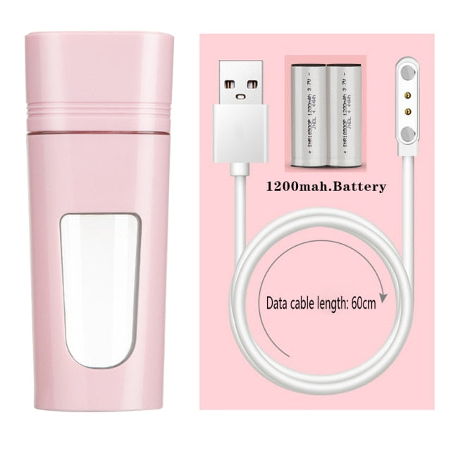 USB Electric Safety Juicer Cup, Juice Blenders Mini Portable Juicers