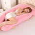 Sleeping Support Pillow For Pregnant Women Body PW12 100% Cotton Rabbit Print U Shape