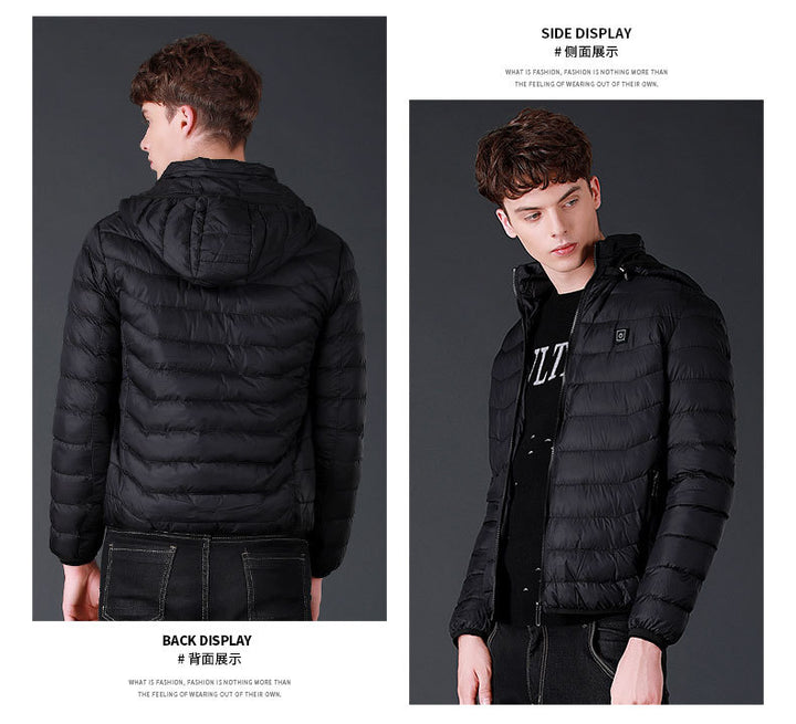 High Quality Heated {Jacket or Vest} Down Cotton Mens Women