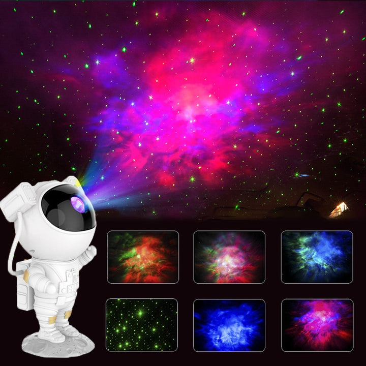 Galaxy Projector Lamp Starry Sky Night Home Décor Astronaut