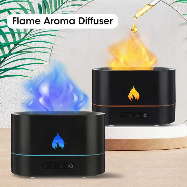 Double or Volcanic Color Flame Diffuser