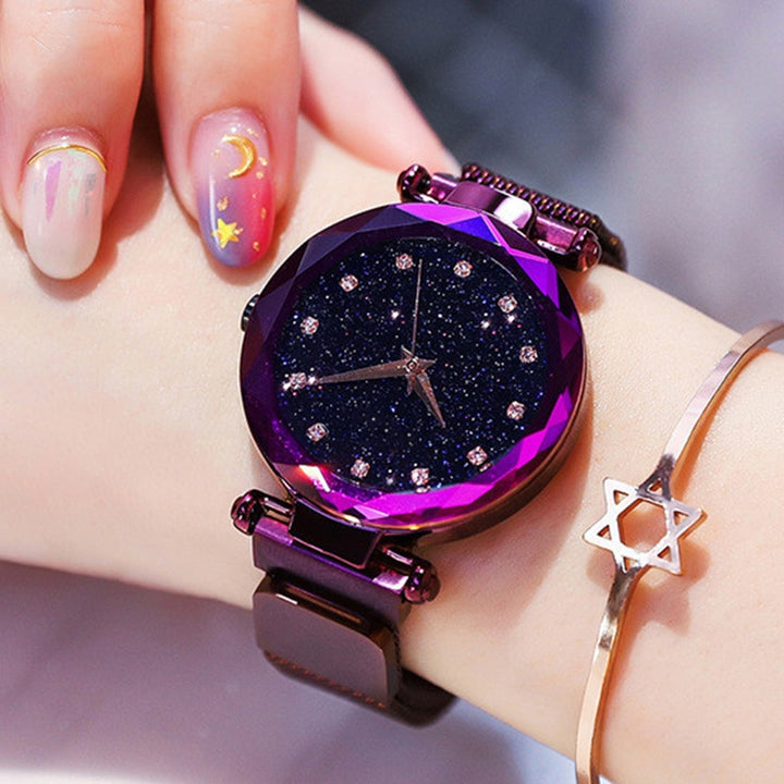 Starry Night Sky Wrist Watch