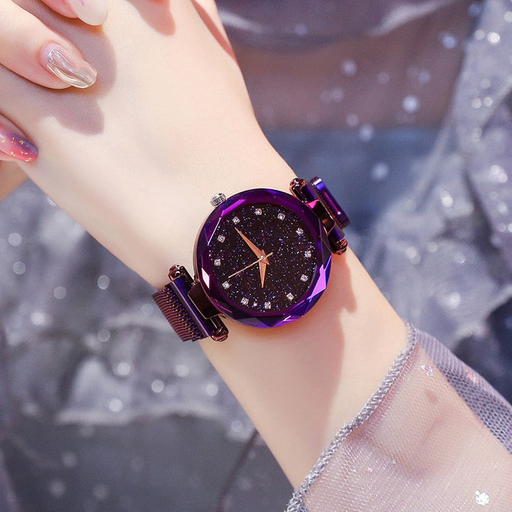 Starry Night Sky Wrist Watch